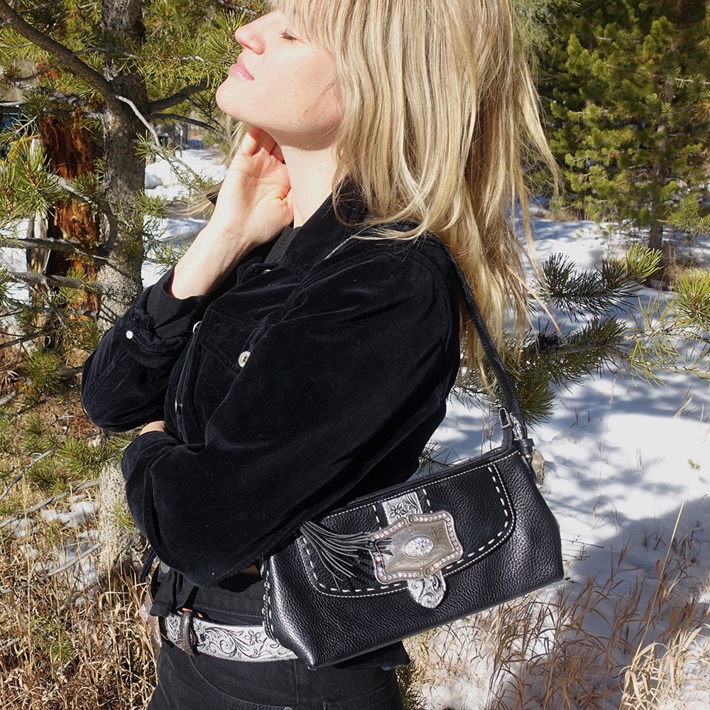 (NEW) Brighton Shoulder Bag with Matching Belt